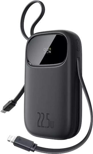 Baseus Enerfill FC31, Powerbank, 10000mah, με 2 Καλωδια, 22.5W, με...