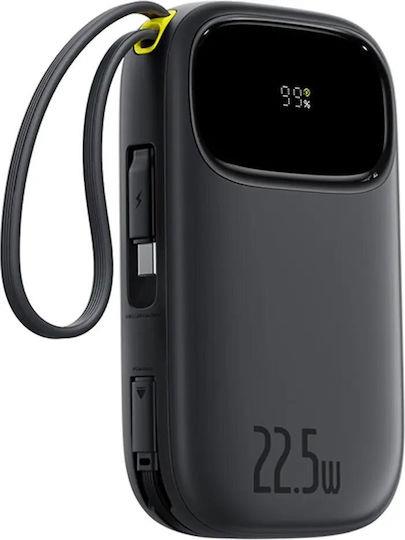 Baseus Enerfill FC31, Powerbank, 10000mah, με 2 Καλωδια, 22.5W, με... - Image 2