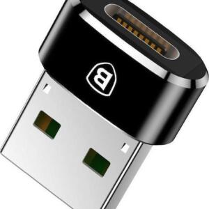 Baseus Ανταπτορας Type-c σε USB, Μαυρος
