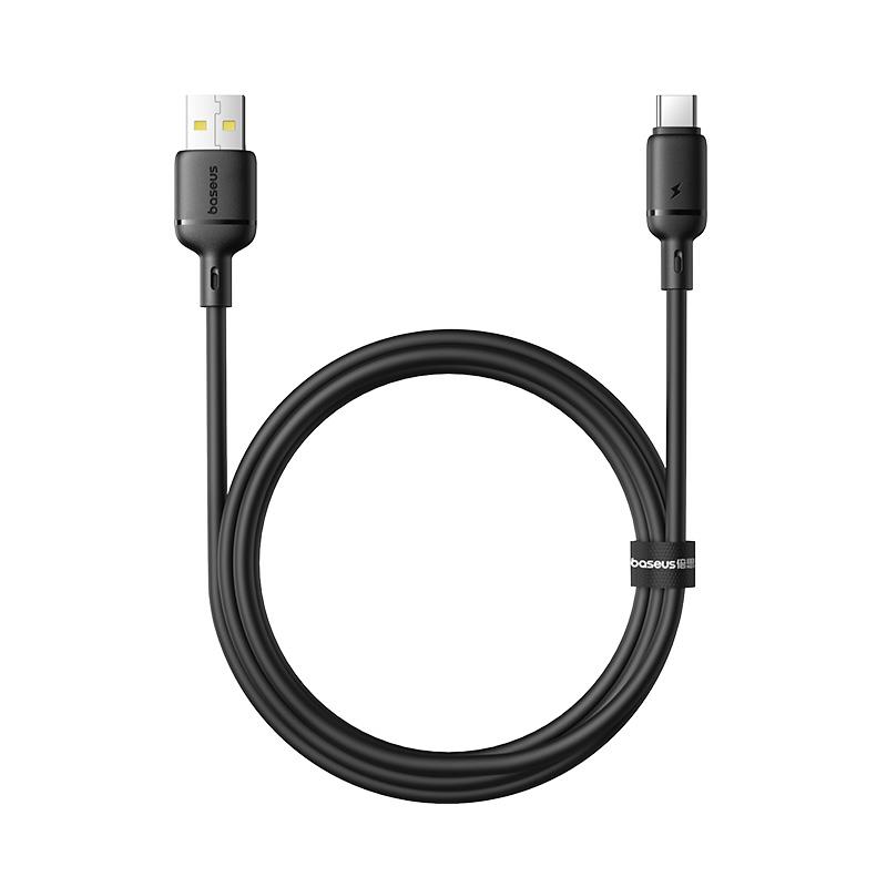 Baseus Silky Series, Καλωδιο Γρηγορης Φορτισης, Type-c, 1m, 100W, Μ...