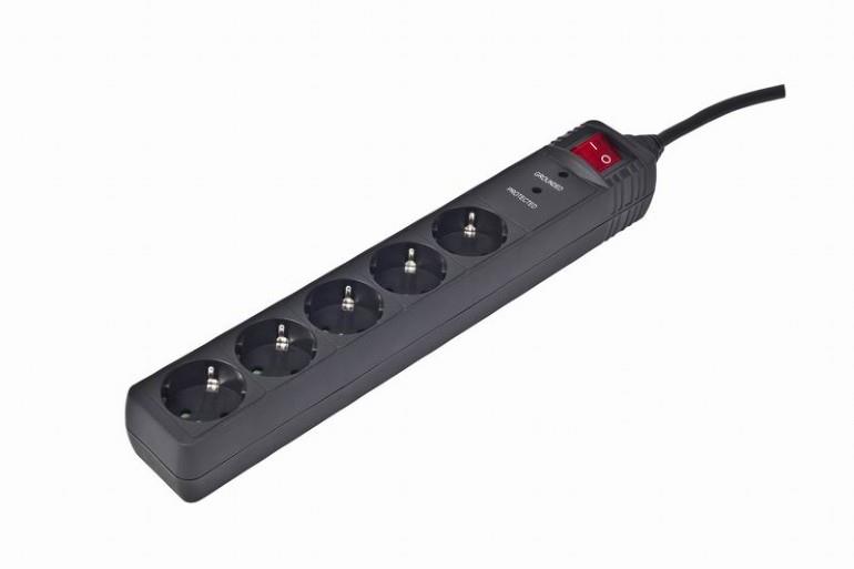Energenie Πολυμπριζο Ασφαλειας 5 Θεσεων, 3μ, 16α