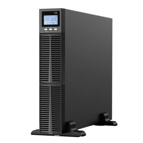 NG On-line UPS για Rack, 2kva/2kw, PF 1, 4 X 12V9A, 3 X Schuko, Οθονη