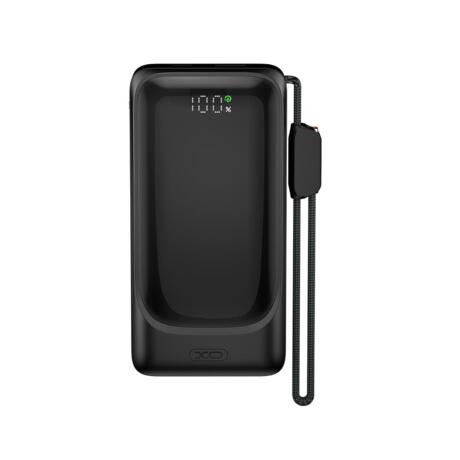XO PR282, Powerbank, 10000mah, 22.5W, Οθονη LED, με Καλωδιο Type-c...