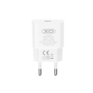 XO L167, Φορτιστης Γρηγορης Φορτισης, 25W, Type-c, Λευκος