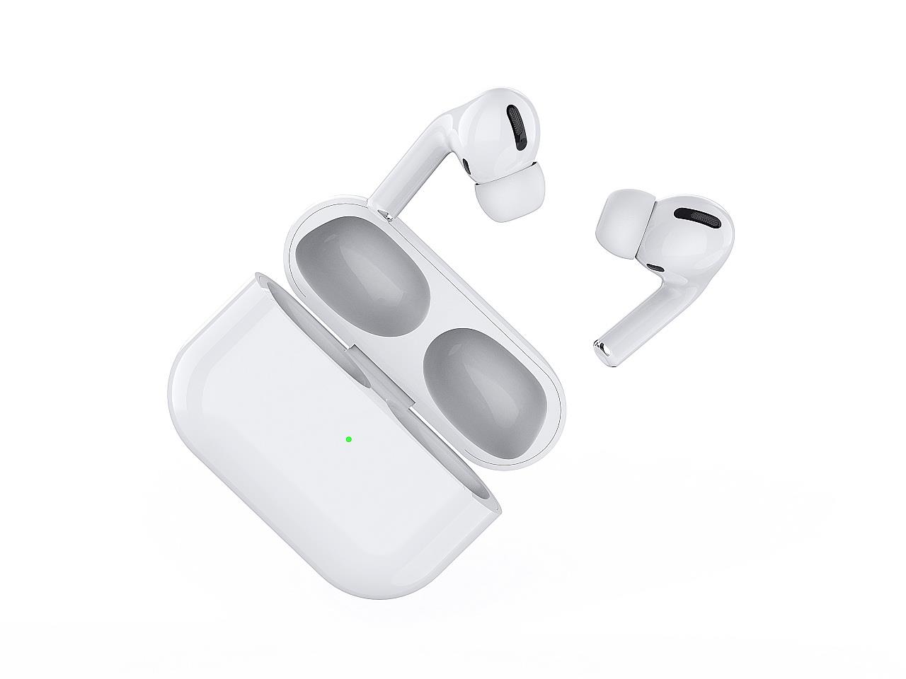 Firo TWS Bluetooth Earphone, Wireless Charging, ANC, Λευκο - Image 2