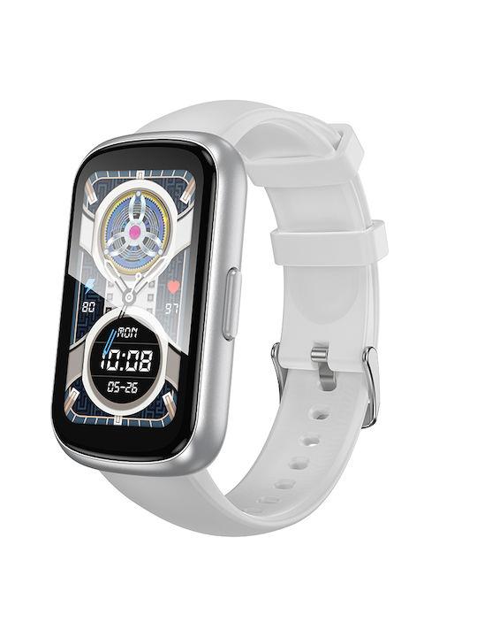 Hoco Y25, Smart Watch, Sport, Ασημι
