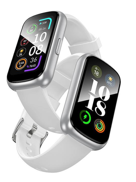 Hoco Y25, Smart Watch, Sport, Ασημι - Image 2