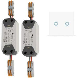 Coolseer COL-BSW07W Ασυρματος Διακοπτης Διπλος, RF433