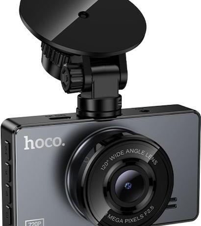 Hoco DV14, DVR, Καταγραφη Οδηγησης, Μπαρμπριζ, 3in, 720p, Μαυρο