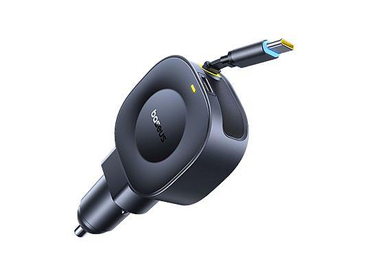 Baseus Prime Trip VR2, Φορτιστης Αυτοκινητου, Πτυσσομενο Καλωδιο, 3... - Image 2