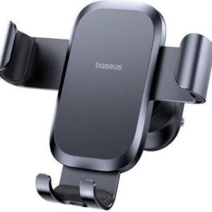 Baseus Metal AGE GO, Βαση Στηριξης Κινητου, Αεραγωγου, Μαυρο