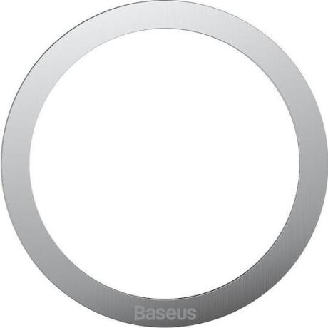 Baseus Halo Series, Μαγνητικο Δακτυλιδι Συγκρατησης, 2 Τεμαχια, Ασημι