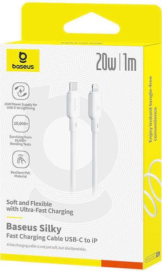 Baseus Silky Series, Καλωδιο Γρηγορης Φορτισης Type-c σε Lightning... - Image 4