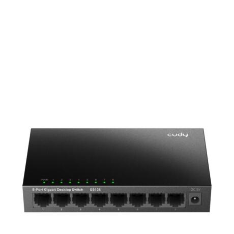 Cudy GS108 8-PORT Gigabit, Μεταλλικο, Desktop Switch