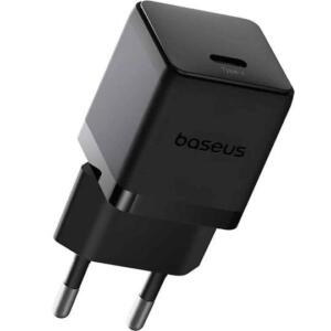 BASEUS PALM ΦΟΡΤΙΣΤΗΣ ΓΡΗΓΟΡΗΣ ΦΟΡΤΙΣΗΣ, 1 ΘΥΡΑ, 20W, ΜΑΥΡΟΣ