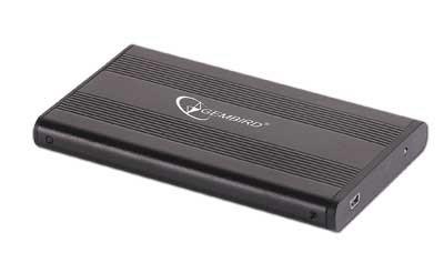 Gembird Θηκη για 2,5” HDD USB 2.0 Μαυρο