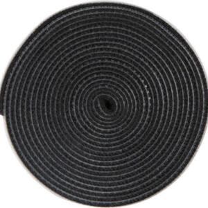 BASEUS COLOURFUL ΔΕΜΑΤΙΚΟ ΚΑΛΩΔΙΩΝ VELCRO, 3m, ΜΑΥΡΟ