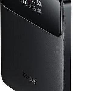 BASEUS H1, POWERBANK ΓΡΗΓΟΡΗΣ ΦΟΡΤΙΣΗΣ, 20000MAh, 100W, ΜΕ ΨΗΦΙΑΚΗ ΟΘΟΝΗ, ΜΑΥΡΟ