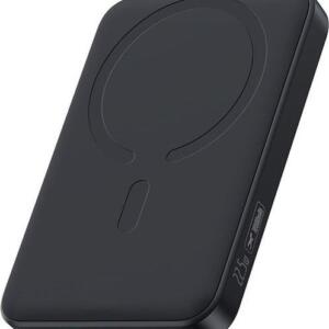 BASEUS ENERFILL FM11, ULTRA MINI ΜΑΓΝΗΤΙΚΟ POWERBANK, 10000MAh, 22.5W, ΜΕ ΚΑΛΩΔΙΟ TYPE-C, ΜΑΥΡΟ