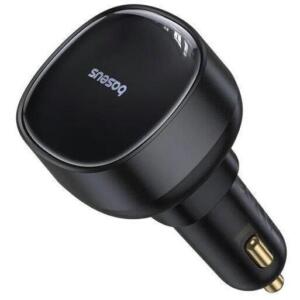 BASEUS ENJOYMENT PRO, ΦΟΡΤΙΣΤΗΣ ΑΥΤΟΚΙΝΗΤΟΥ, ΚΑΛΩΔΙΟ TYPE-C, 60W, ΜΑΥΡΟ